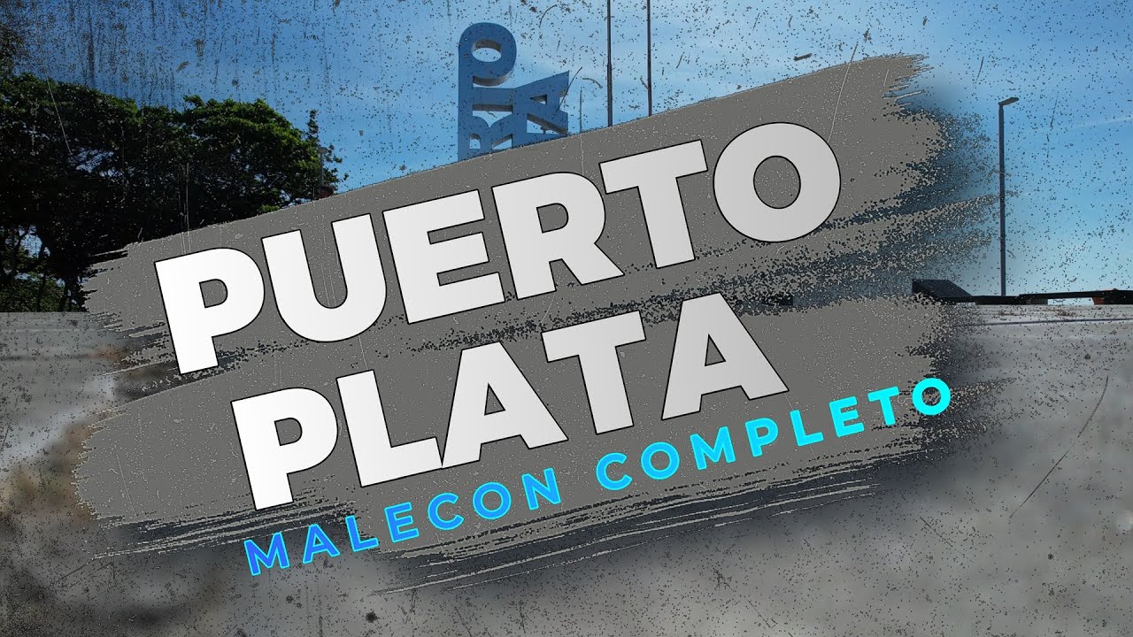Puerto Plata [Playas] [Vista Aérea Malecón Completo]