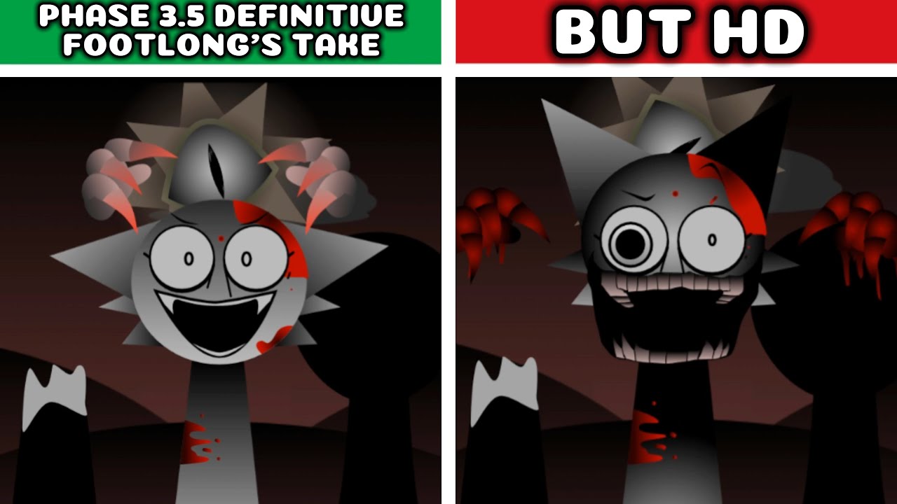 Sprunki Phase 3.5 Definitive (Footlong's Take) — Original vs HD: Which Version’s Better?