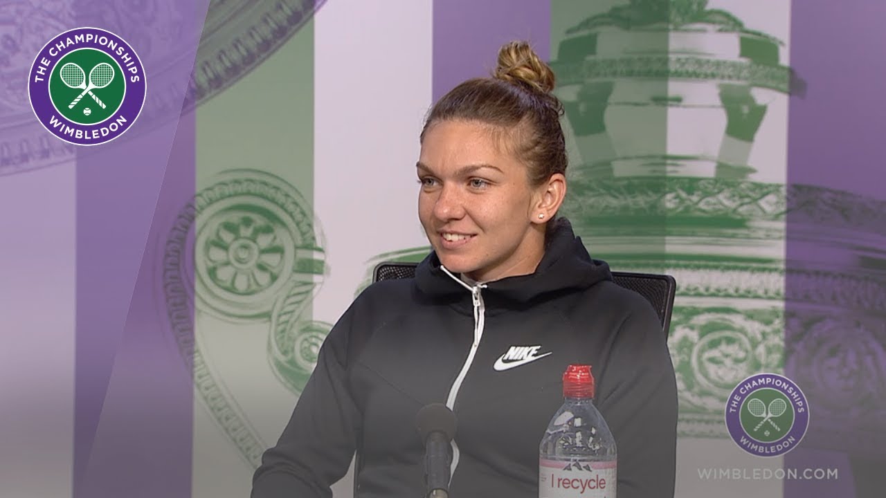 Simona Halep Semi-Final Press Conference Wimbledon 2019