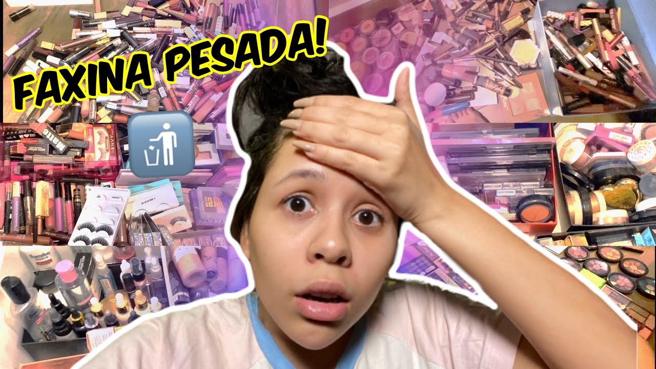 DESAPEGANDO DAS MINHAS MAKES 😱
