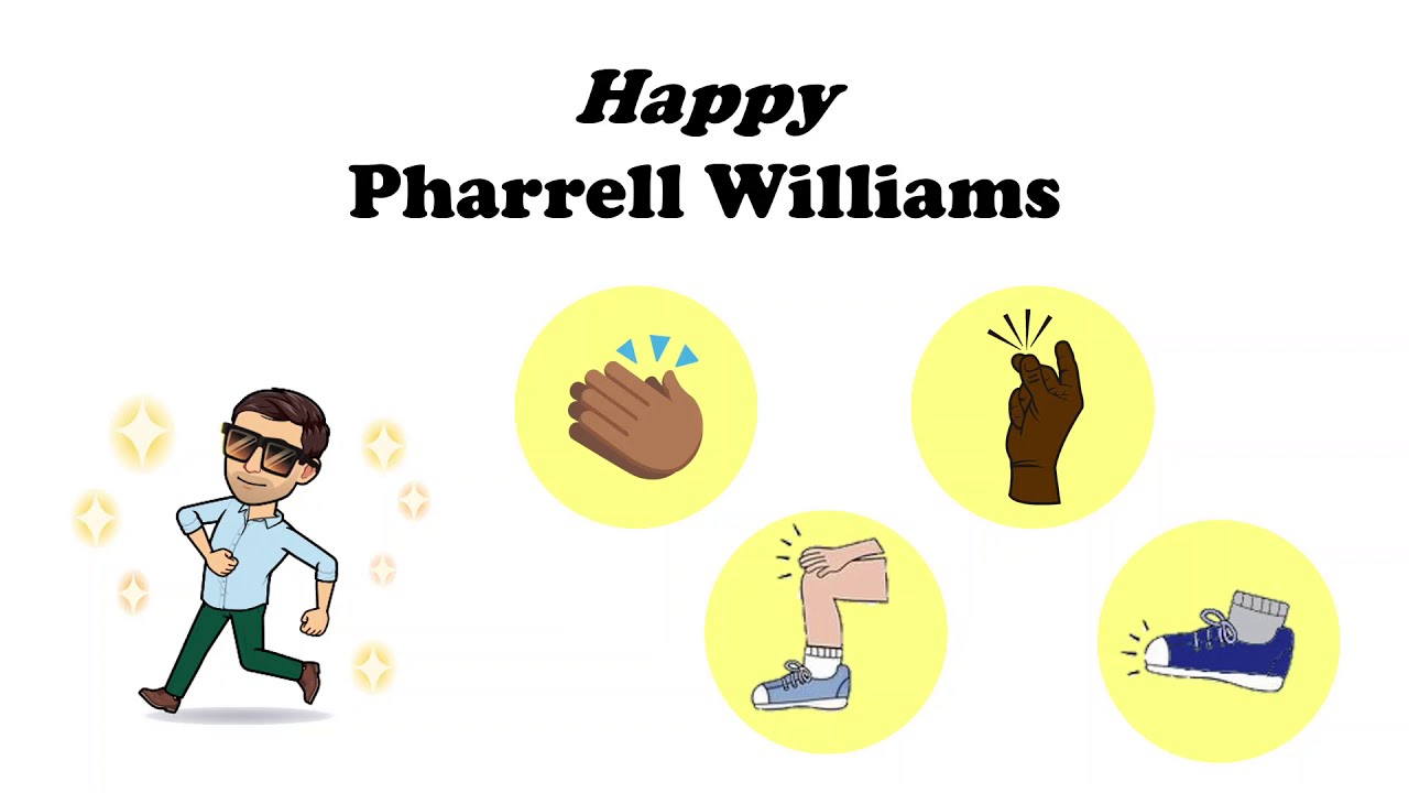 Happy Pharrell Williams Body Percussion