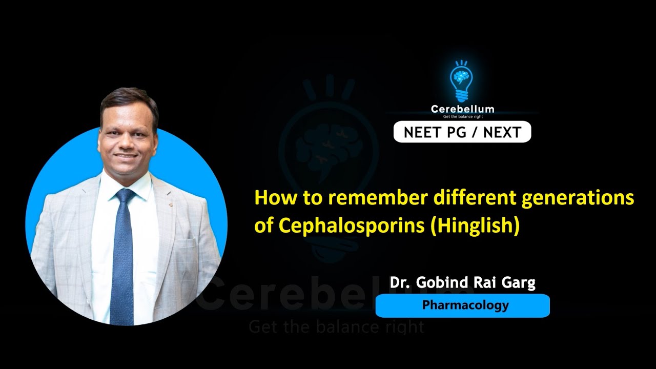 How to Remember Different Generation of CephalosporinsHinglish