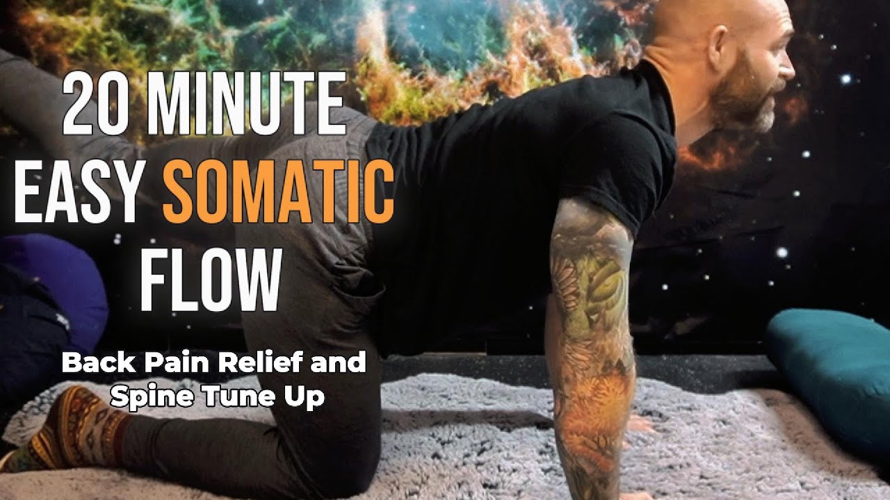 20 Minute Somatic Yoga For Back Pain Relief and Mobility