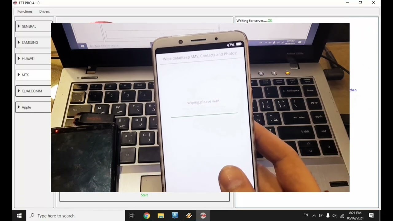 oppo f5 CPH1723 Hard reset eft Pro