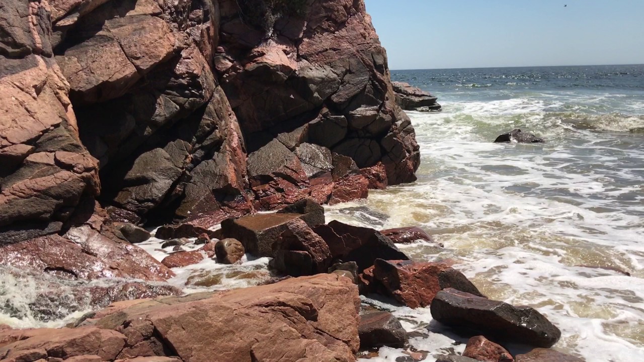 Falls @ Black Brook Cove Beach, Cape Breton Highlands National Park