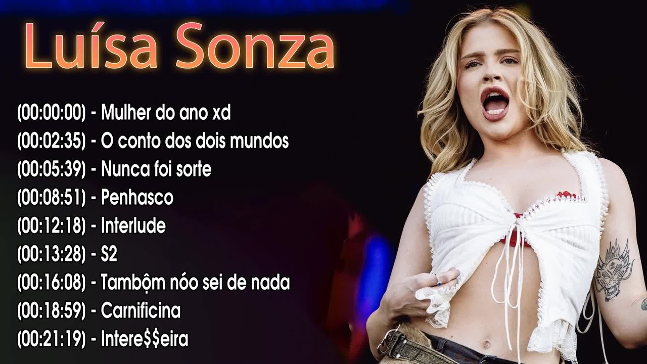 Playlist Lu&iacute;sa Sonza &ndash; S&oacute; As Melhores!