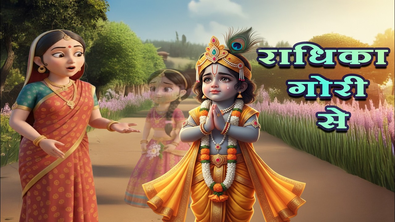 Radhika Gori Se Braj Ki Chori/राथिका गोरी से ब्रज की छोरी से/Krishna Bhajan/Krishna Leela Song