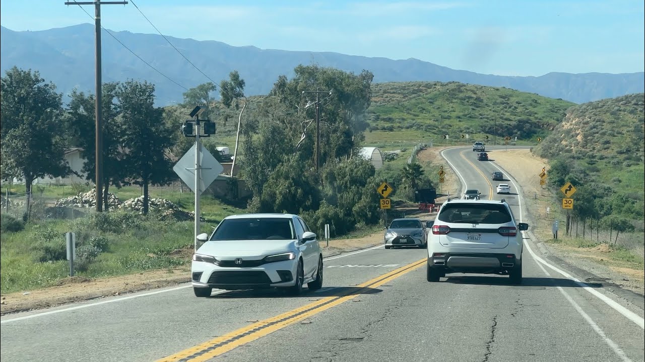Recorrido desde Perris a Orange County🚘#manejando #nature #like #subscribe #follow 