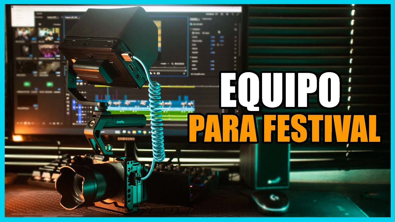 Qué equipo uso para grabar un festival 🎥 Cámara y accesorios