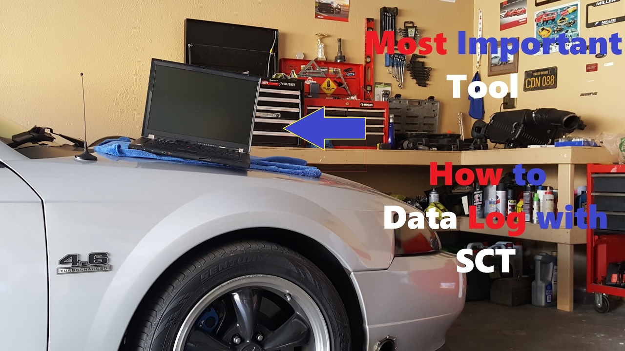 How to Data Log: SCT and Turbo Mustang