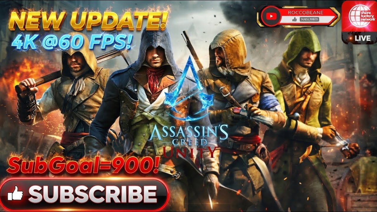 Checking Out Assassins Creed Unity's New PS5 Update For 4K 60FPS!