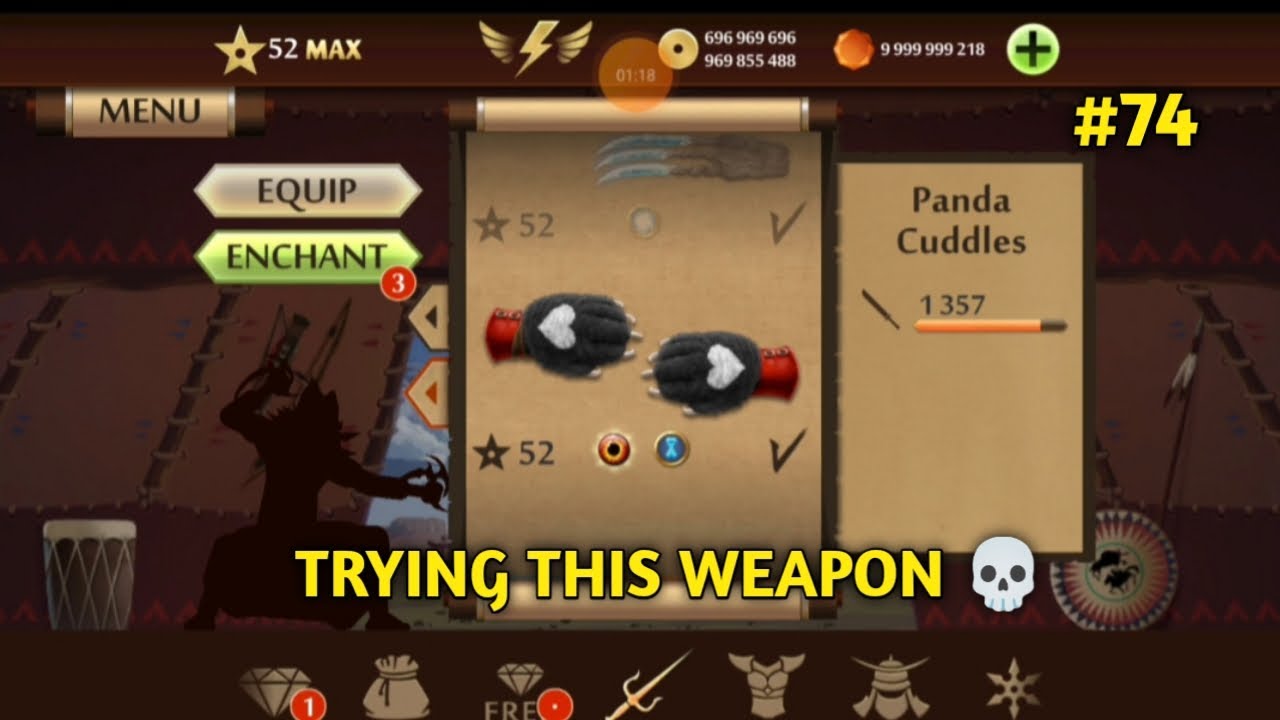 THIS BHALU WEAPON 🔪 || SHADOW FIGHT 2 UNDERWORLD || HINDI GAMEPLAY
