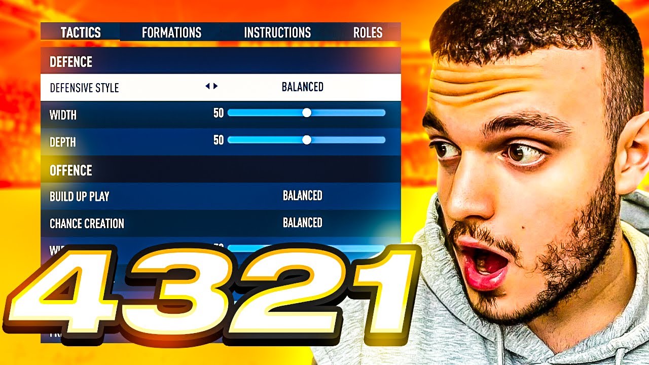 The Best 4321 Custom Tactics on FIFA 23 🔥💯