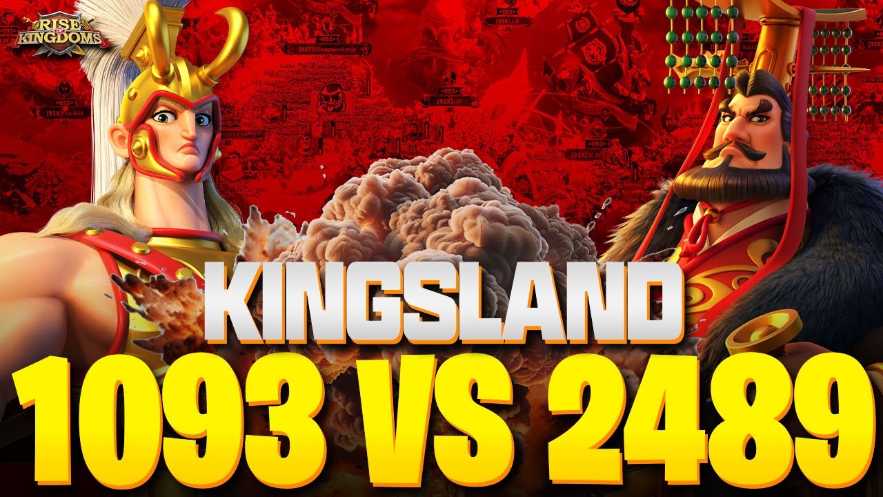 1093 vs 2489 Kingsland Rages On | ROK & Chill | Rise of Kingdoms