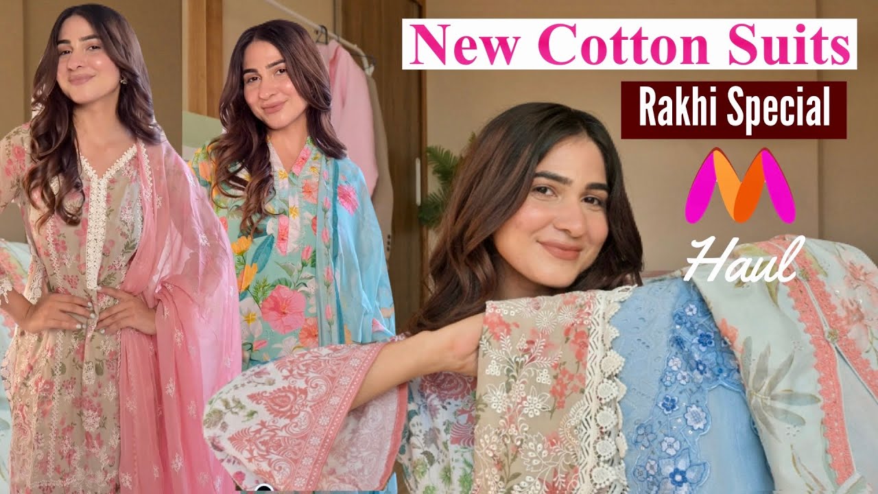 Fresh cotton suits from myntra #myntra #mustwatch