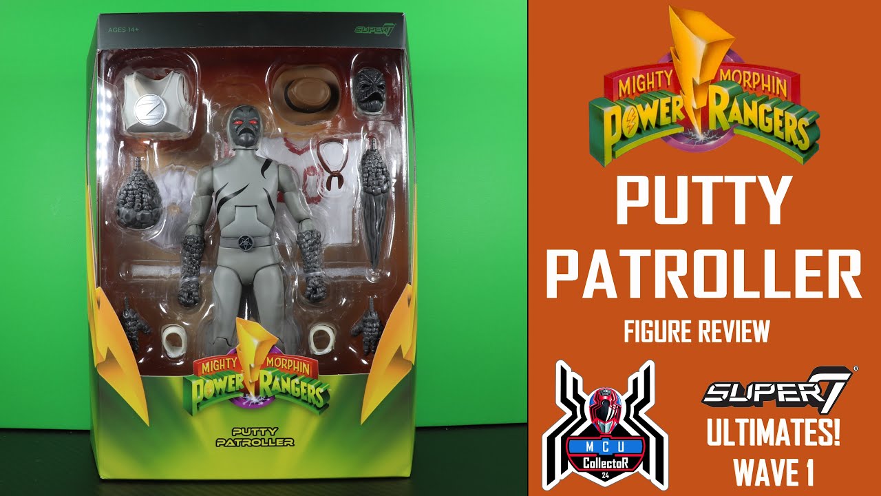 Обзор фигурки Super7 Ultimates Power Rangers PUTTY PATROLLER MMPR Mighty Morphin Wave 1