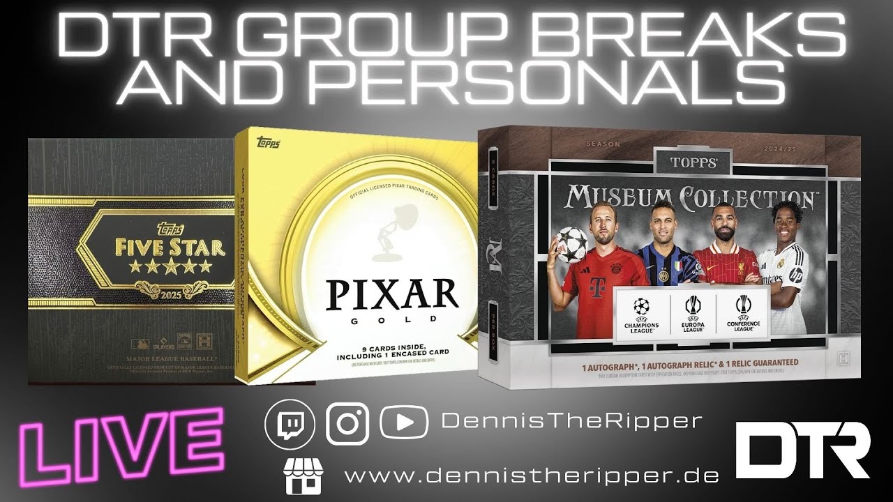 NBA Chrome! Pixar Gold! Museum 2x Case! DTR Group Breaks & Personals