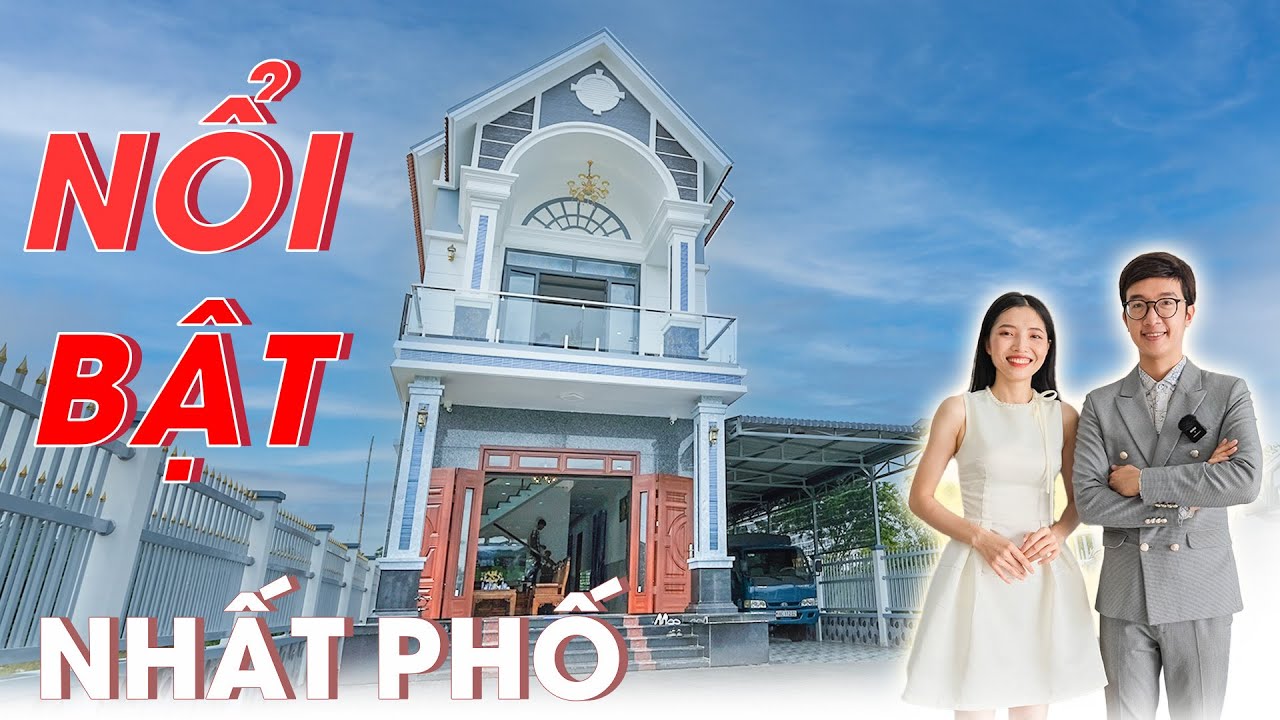 Bất ngờ khi tham quan thực tế ngôi nhà Lô phố 2 tầng mái thái tại Đồng Tháp