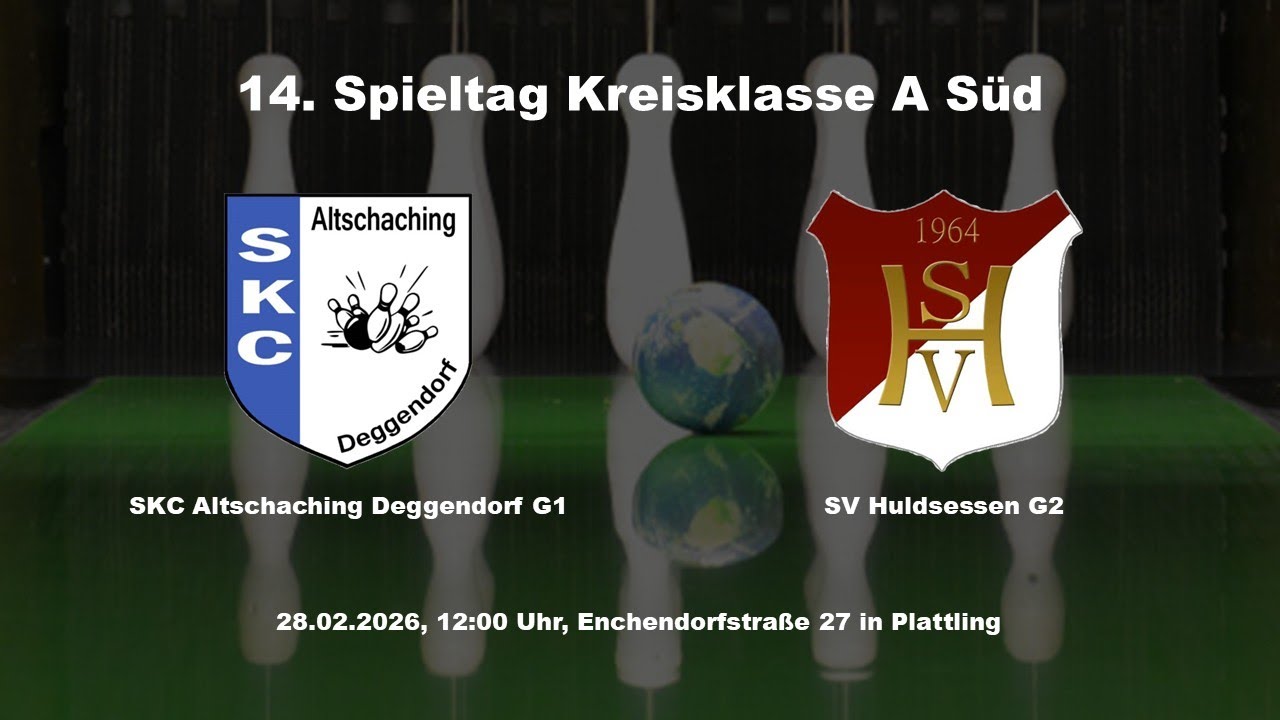 SKC Altschaching Deggendorf G1 - SV Huldsessen G2