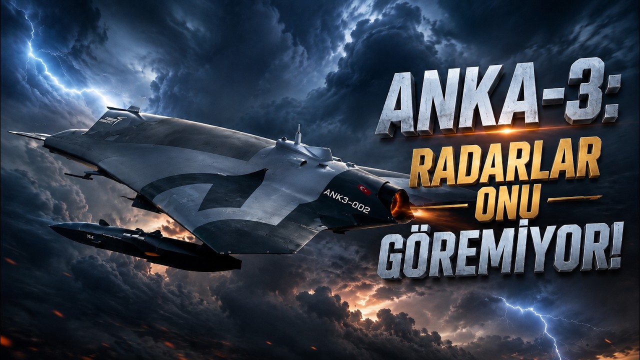 RADARLAR ONU GÖREMİYOR! ANKA-3'ün Büyük Sırrı Ne? Kızılelma ve ANKA-3'ün Farkı Ne?