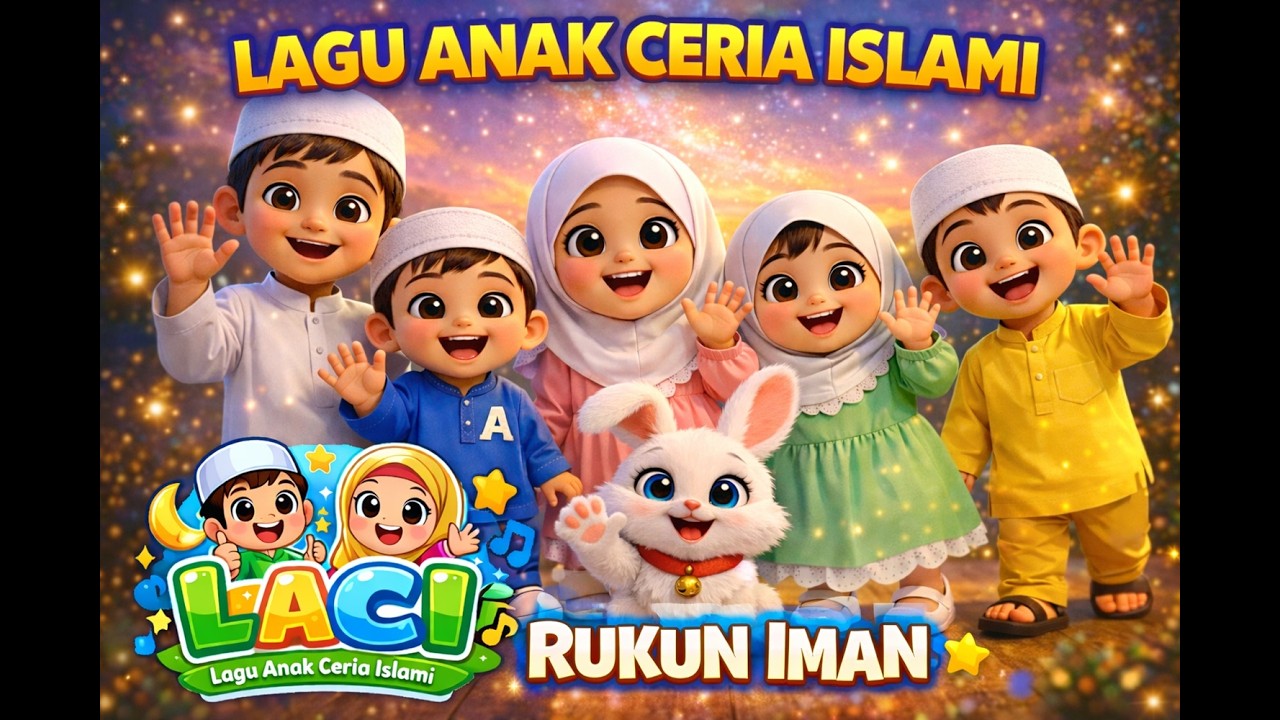 Lagu Anak Ceria Islami 🎵 Rukun Iman