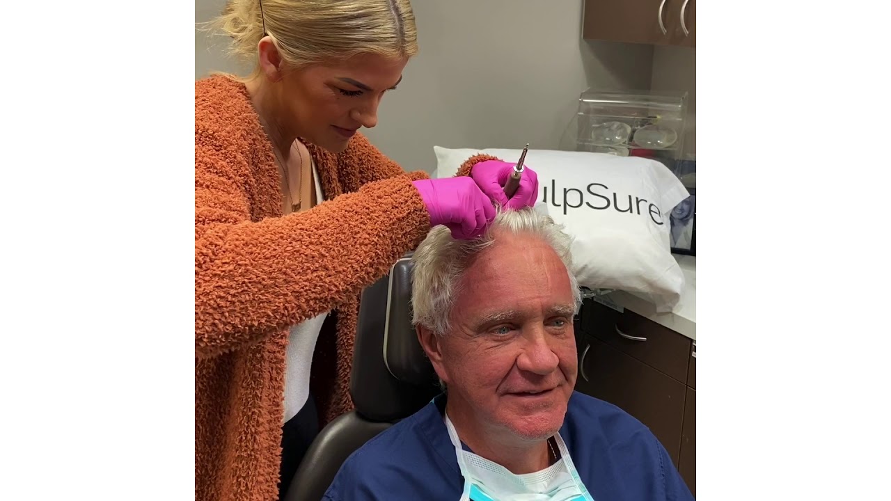 Removing Brow Lift Screws on the Doctor! - Dr. Bunkis