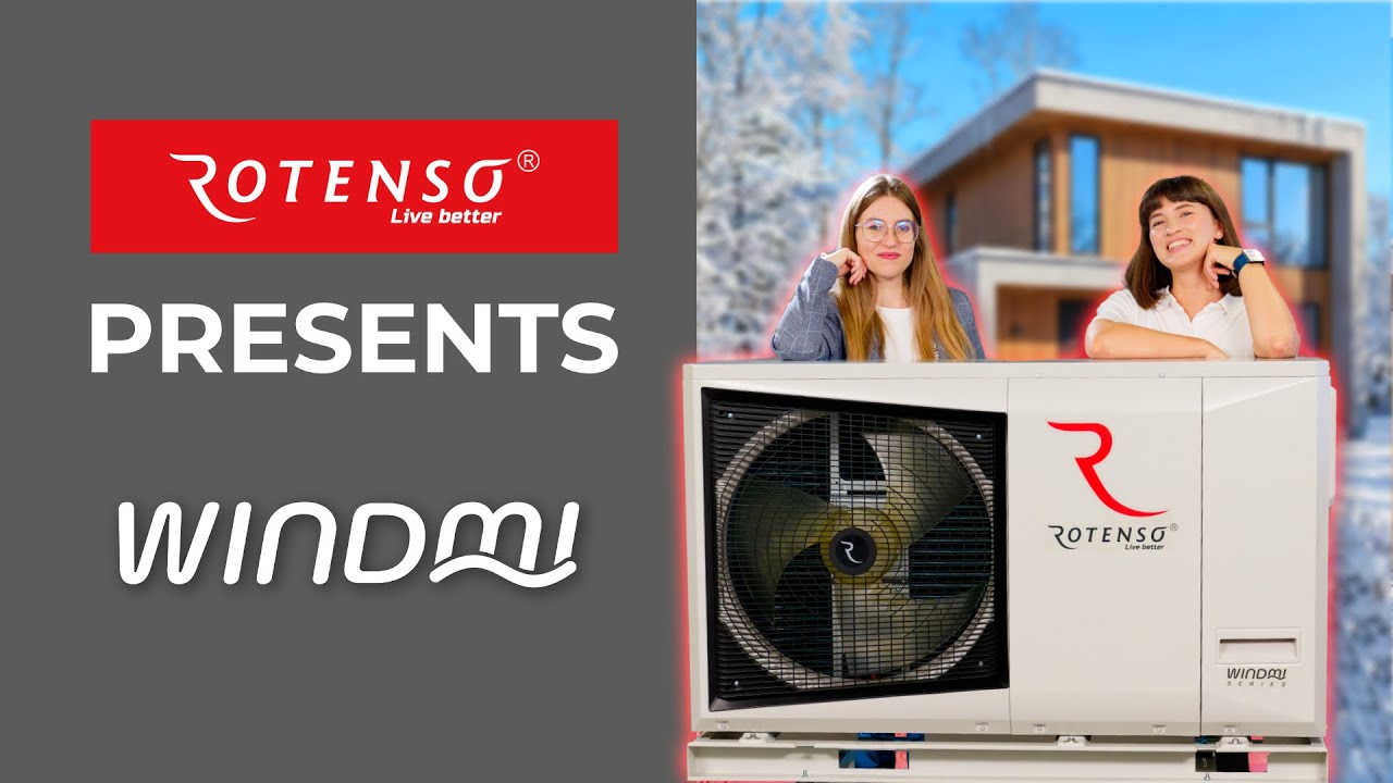 🔥 ROTENSO presents WINDMI Heat Pump 🏠 | Modern, efficient & eco-friendly heating 🌿