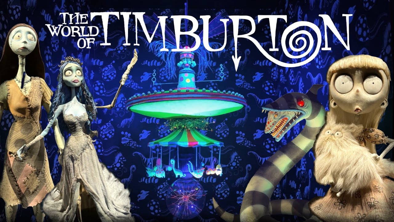 The World Of Tim Burton Exhibition LONDON Highlights 2024