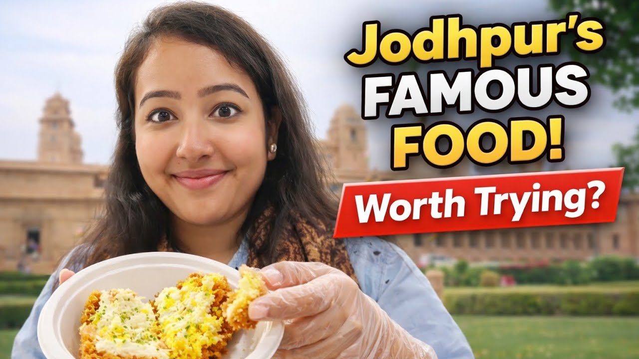 Exploring Jodhpur 💙 | Umaid Bhawan Palace + Best Kachori & Ghewar|| 
