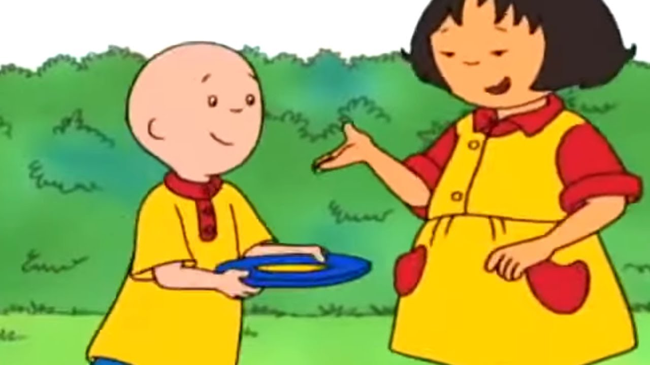 Caillou and the Frisbee | Caillou Cartoon