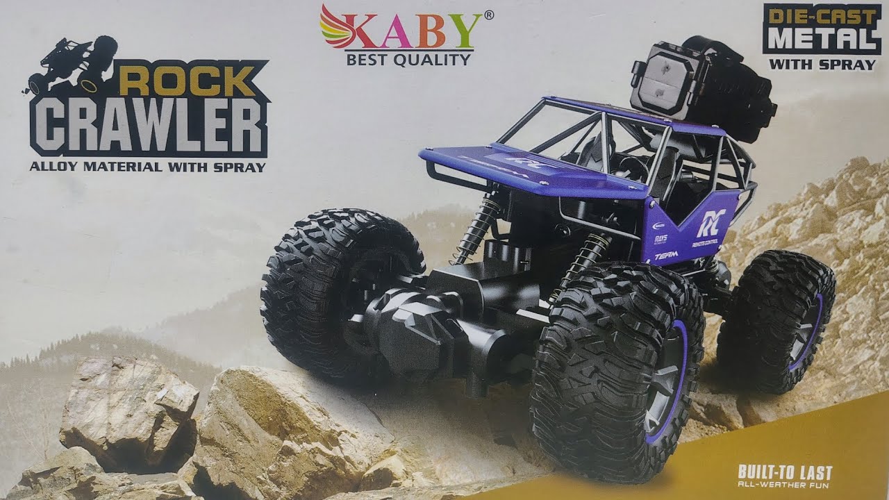 Rc rock crawler car alloy material with spray 