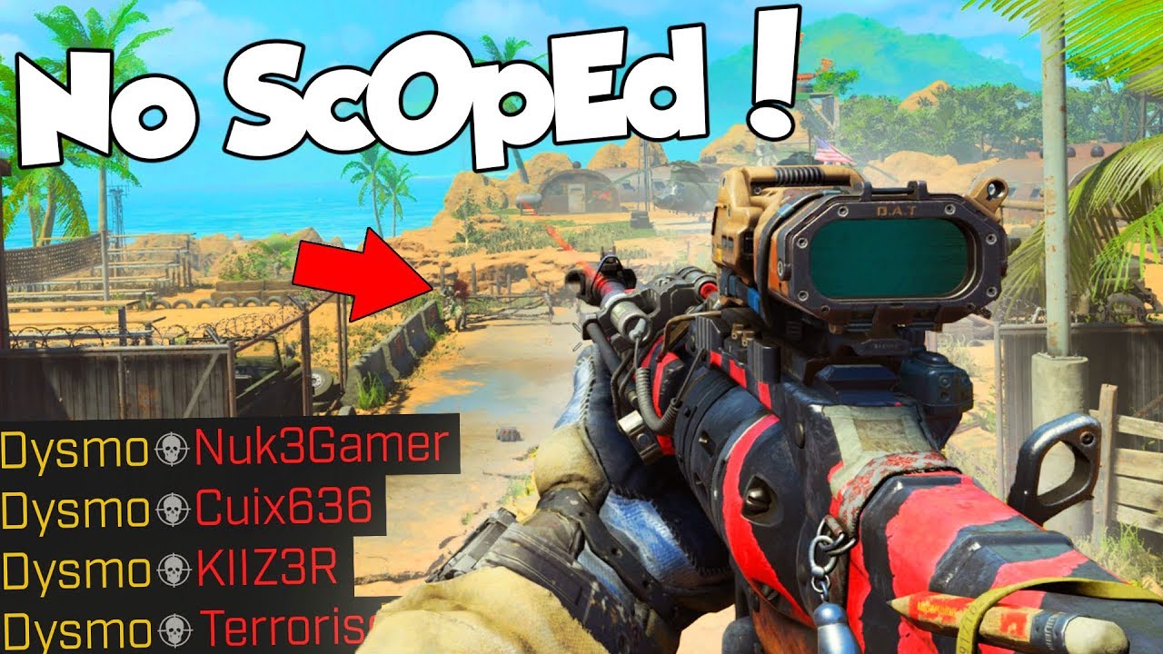 NO SCOPE AIMBOT! 😂 (Black Ops 4 Funny Moments & Sniping)