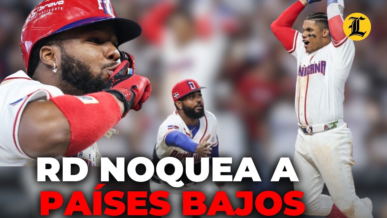 República Dominicana noquea a Países Bajos en el Clásico Mundial