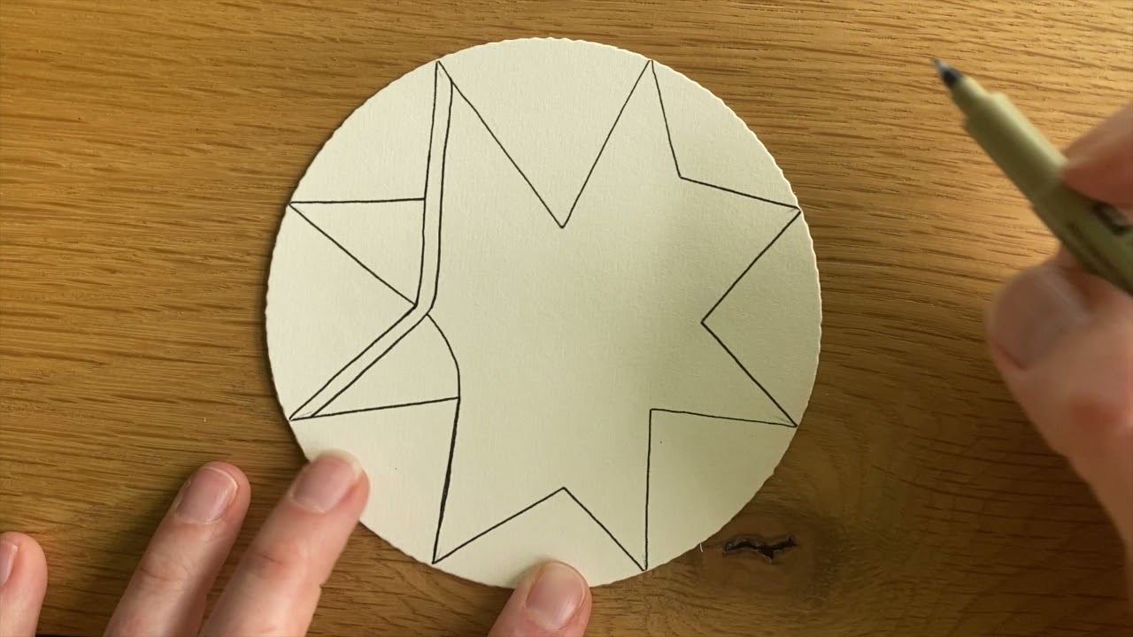 Пакет проектов Zentangle № 16 — 12 дней Zentangle 2021 — День 10