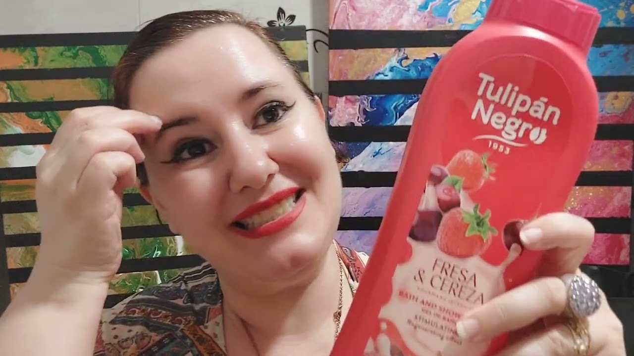 Geles de ba&ntilde;o de Tulipan Negro a tope de frutos rojos!!
