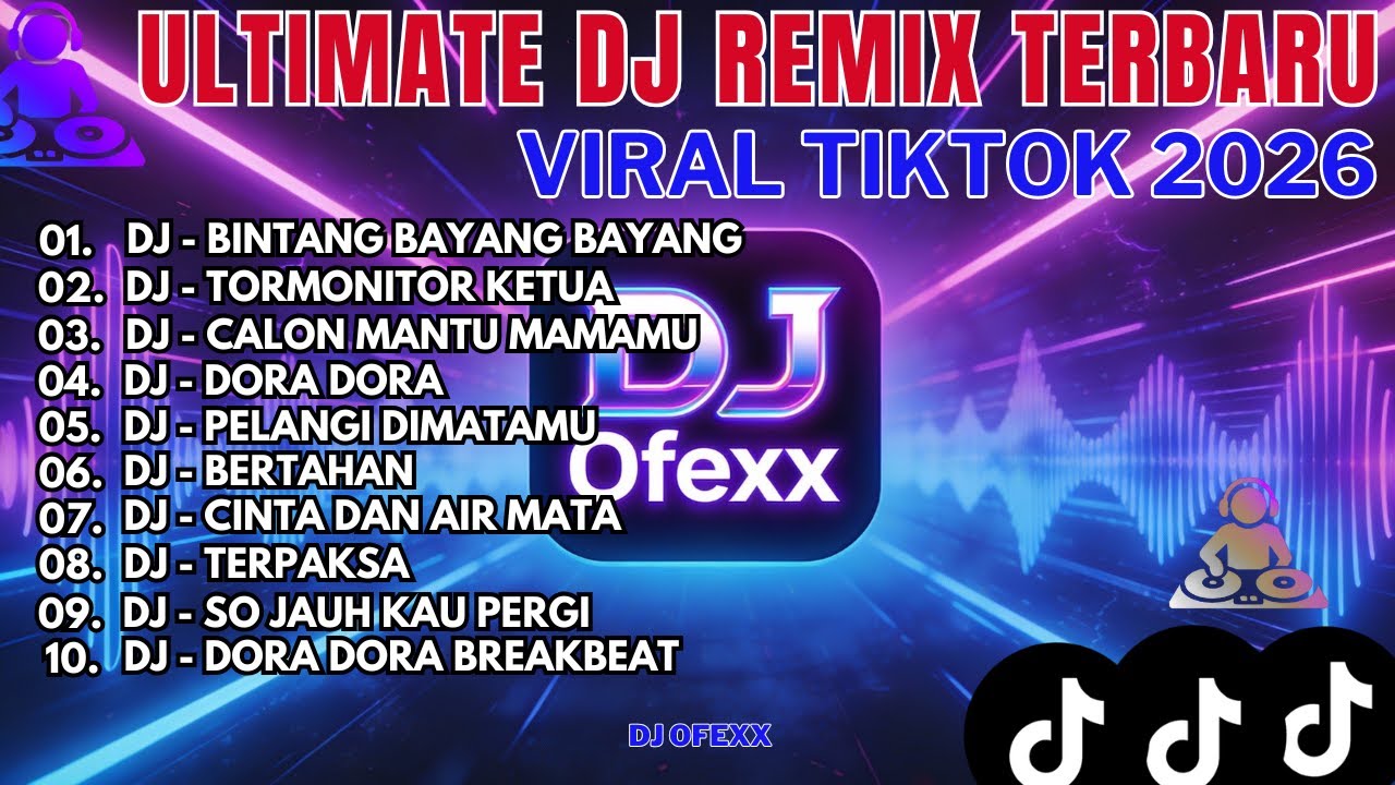 Ultimate DJ Remix Terbaru 2026 🔥 Full Beat Nonstop – Viral TikTok & Party!