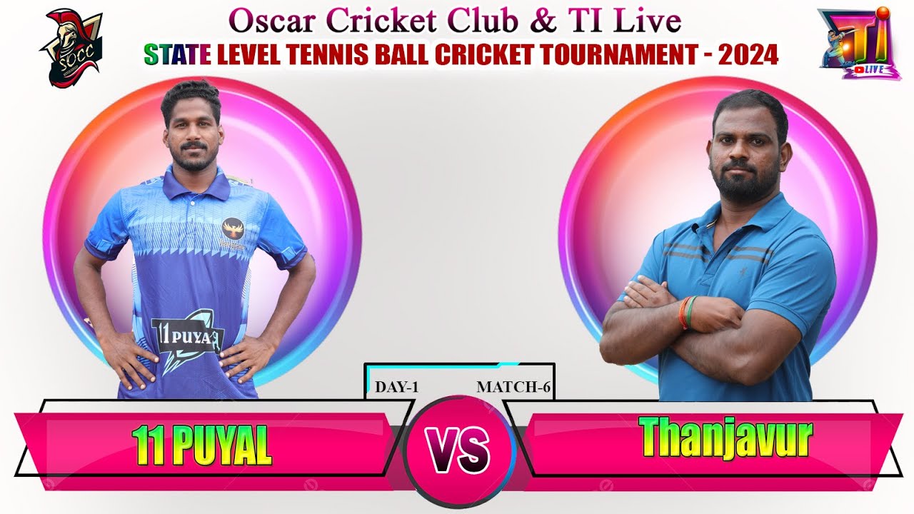 11 PUYAL  VS  BLUE GOLDEN TANJORE  | OSCAR CC & Ti LIVE 100K TOURNAMENT  | #tilive