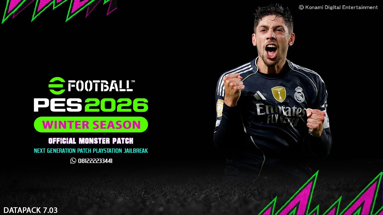 eFootball PES 2026 WINTER SEASON UPDATE DATAPACK 7.03
