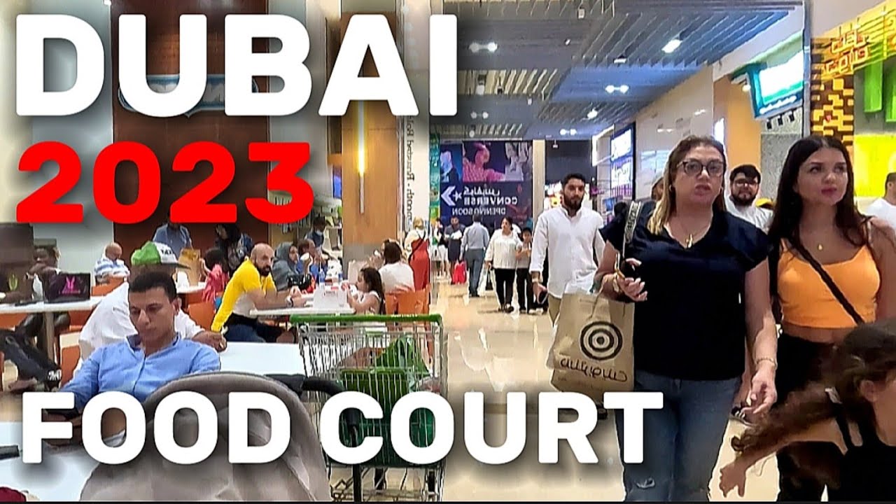 Полный обзор фудкорта Dubai Mall: Вкусы мира под одной крышей!