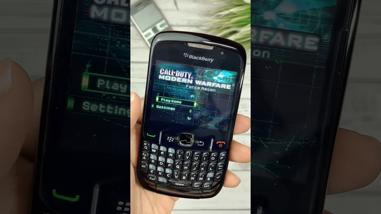POV: Playing Java Games on 16-Year Old BlackBerry...