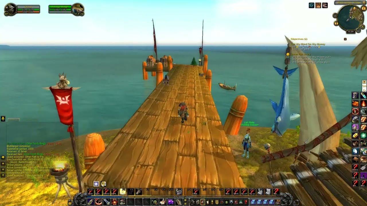WOW Cata Quest 'Other Fish to Fry - 6143' Horde on a PS