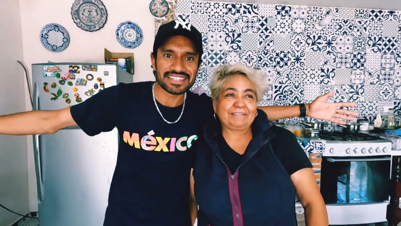 LLEGANDO A CASA Y MI SUEGRA ME PREPARO ENSALADA RUSA🥗#aladdin #mexico