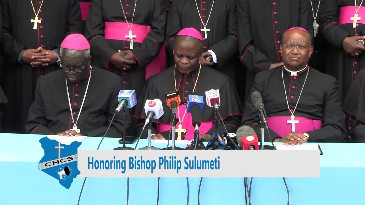 KCCB Honoring Bishop Philip Sulumeti