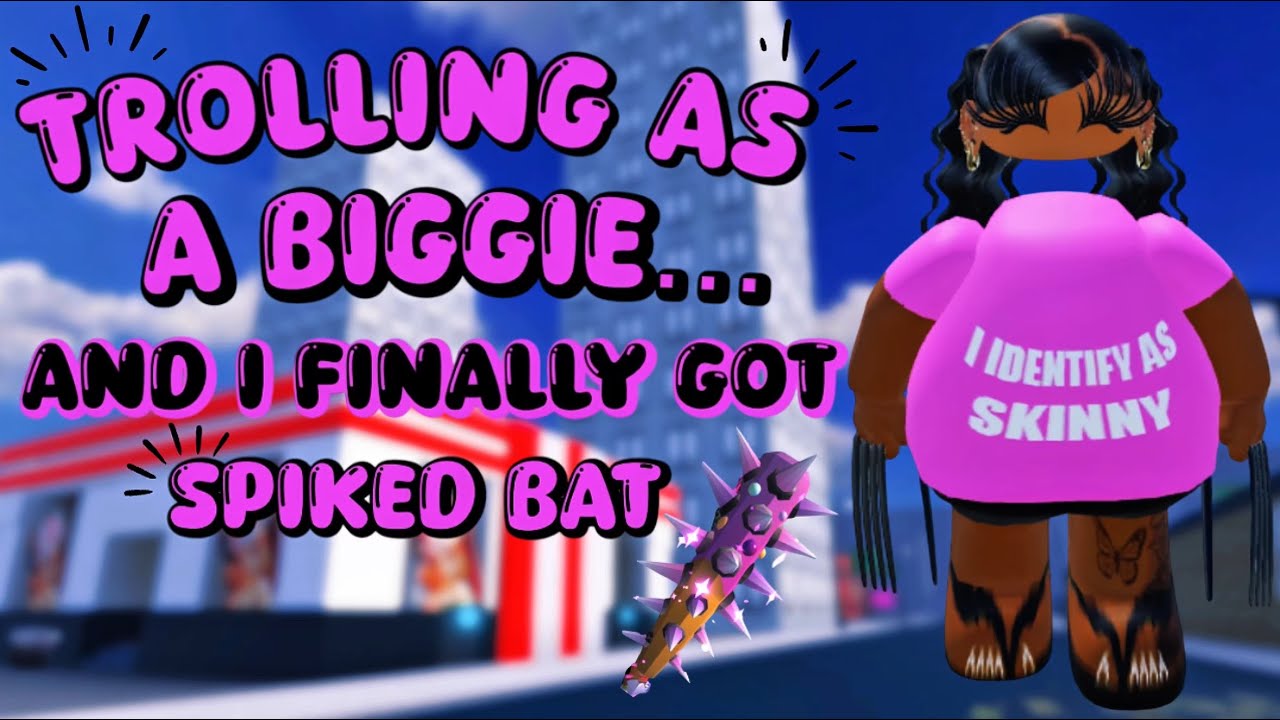 Я получил шипастую биту в Roblox Baddies