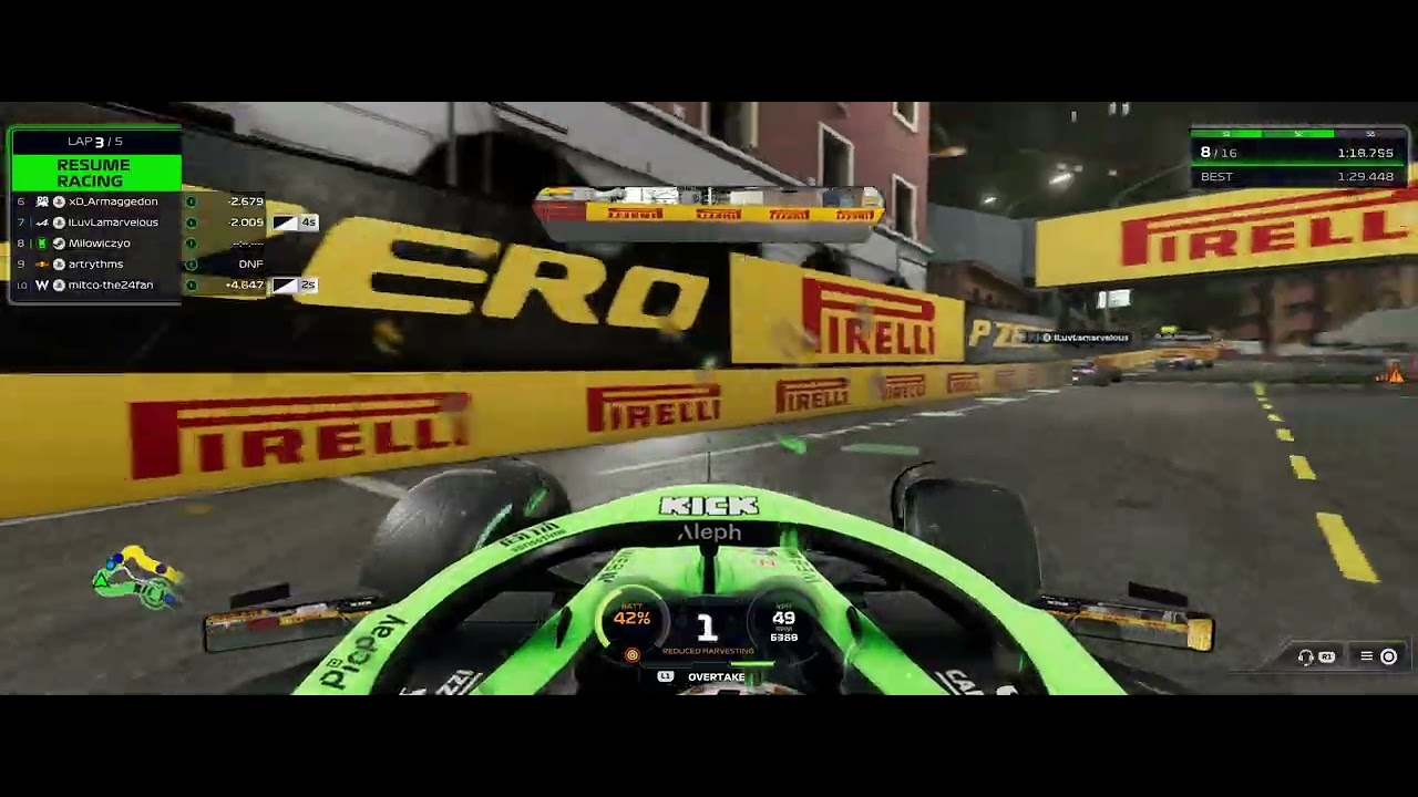 Rain + Night + Monaco = Fun | F1 2025 Multiplayer