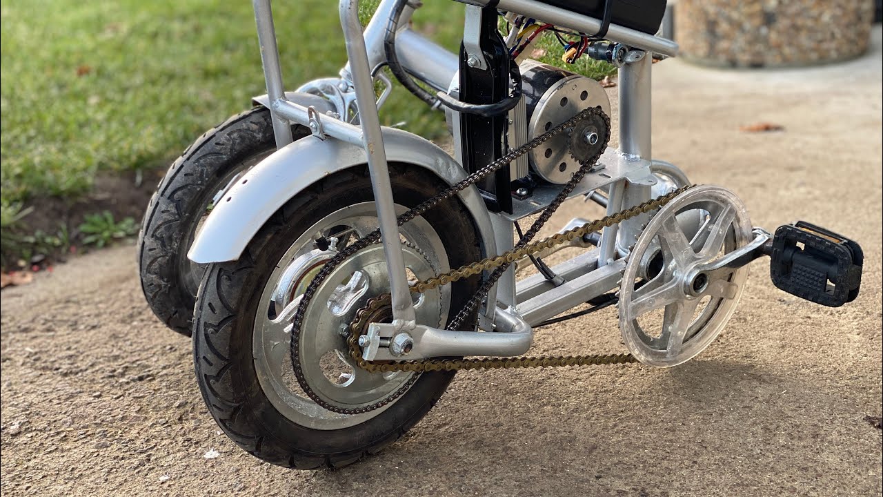 Build a Foldable Electric Bicycle at Home