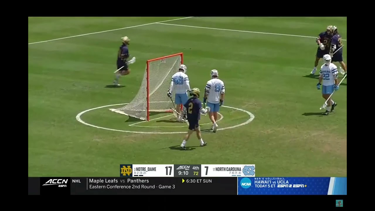 SSDM: Fast Break Offense, Shoot OTR Pure Corner - Ben Ramsey (Notre Dame Men's Lacrosse 2023)
