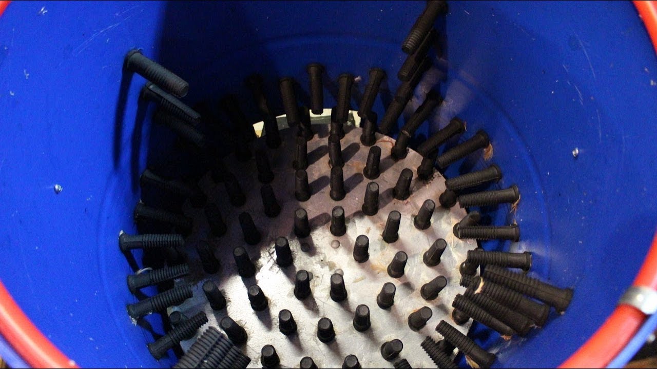 How I Built A Homemade Chicken Plucker Using Whizz Bang