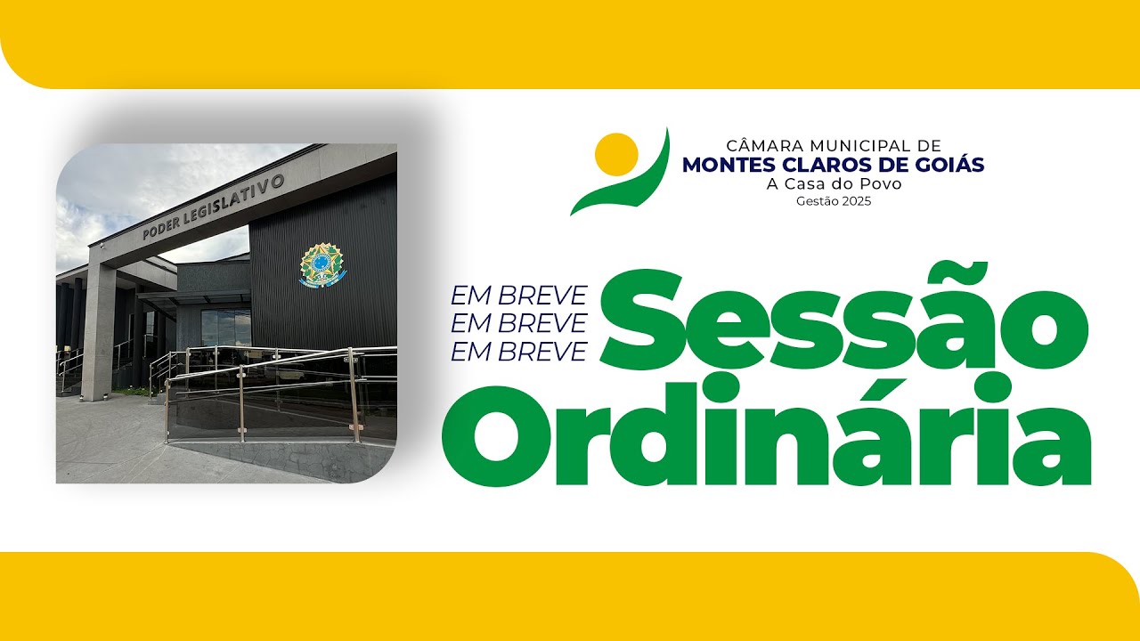 42ª Sessão Ordinária da 15ª Legislatura da Câmara Municipal de Montes Claros de Goiás - 17/11/2025