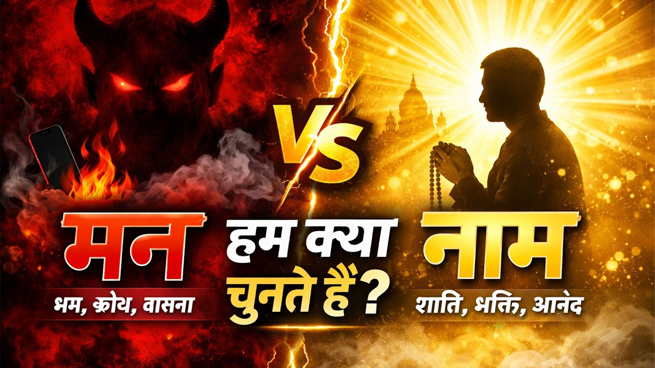 हम क्या चुनते हैं - मन या नाम? बागान साधना शिविर #spirituality #satsang #guruji #bhakti